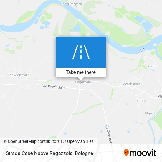 Strada Case Nuove Ragazzola map