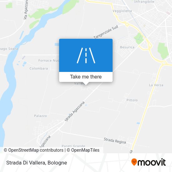 Strada Di Vallera map