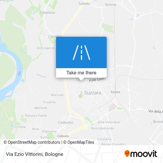 Via Ezio Vittorini map