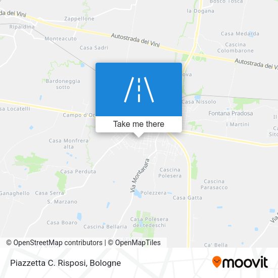 Piazzetta C. Risposi map