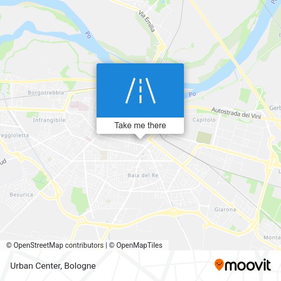 Urban Center map