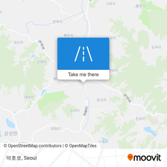 덕호로 map