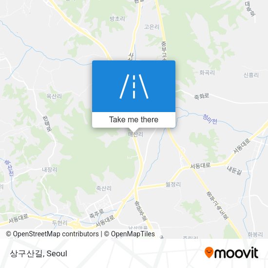 상구산길 map