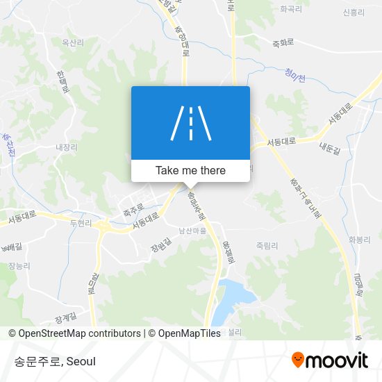 송문주로 map