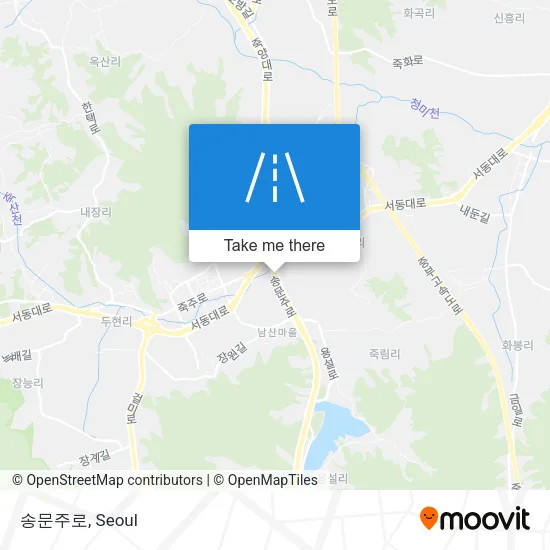 송문주로 map