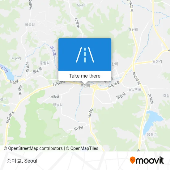 중마교 map