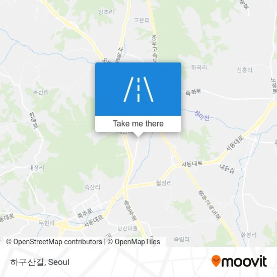 하구산길 map