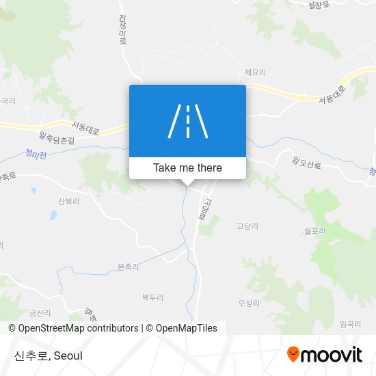 신추로 map
