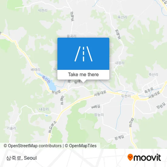 삼죽로 map