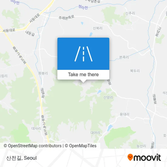 산전길 map