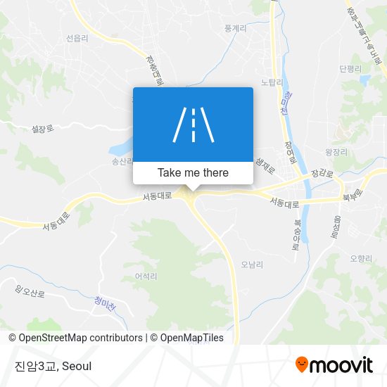 진암3교 map