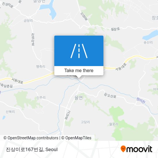 진상미로167번길 map