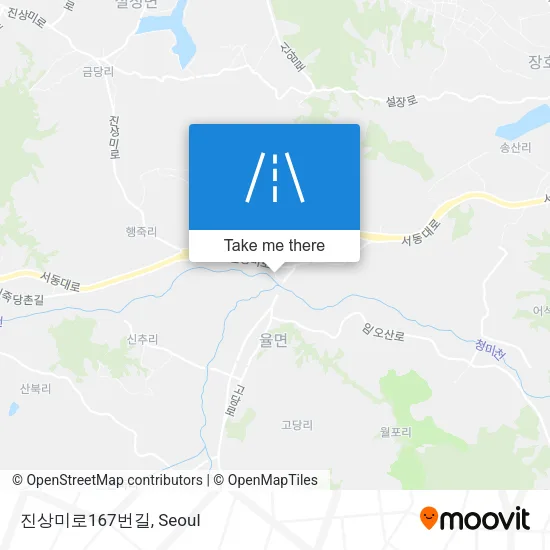 진상미로167번길 map
