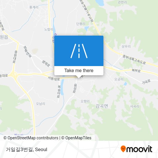 거일길3번길 map