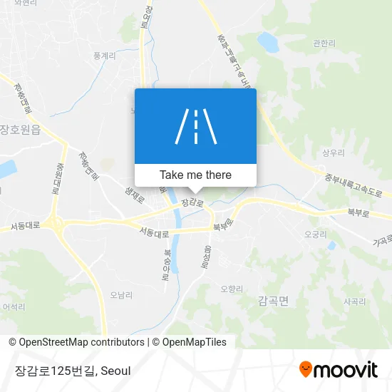 장감로125번길 map