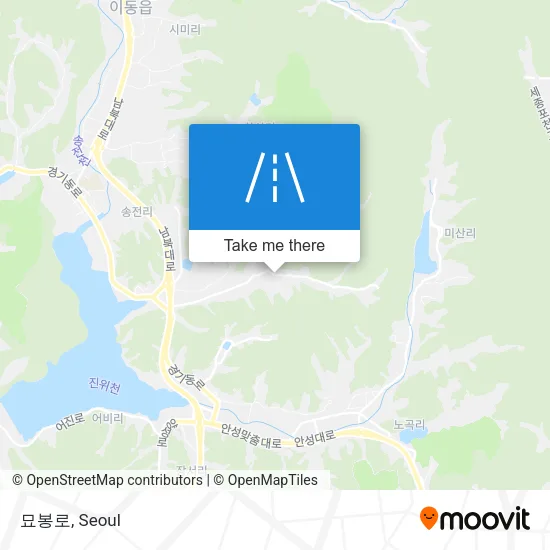 묘봉로 map