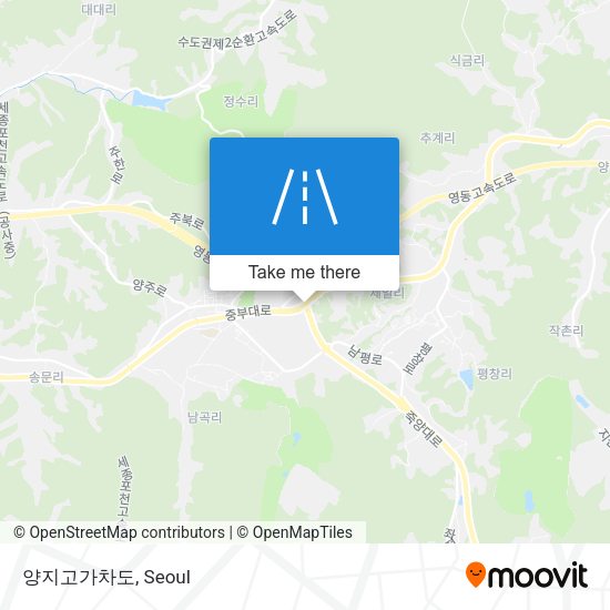 양지고가차도 map