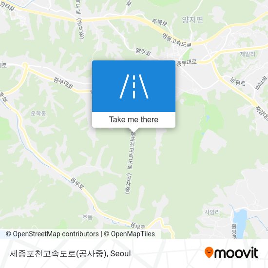 세종포천고속도로(공사중) map
