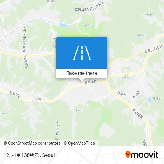 양지로138번길 map