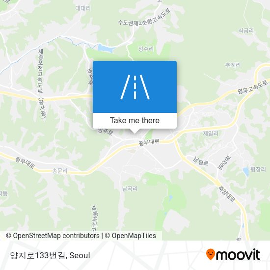 양지로133번길 map