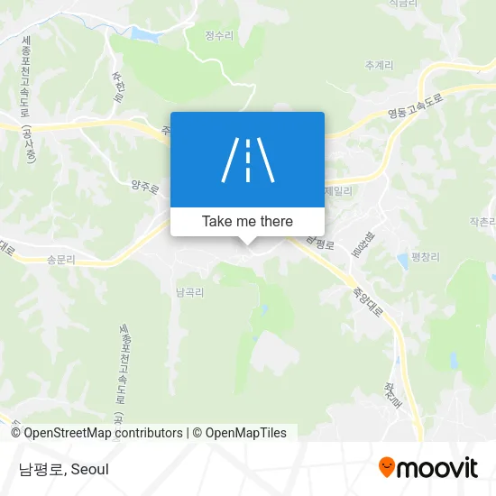 남평로 map