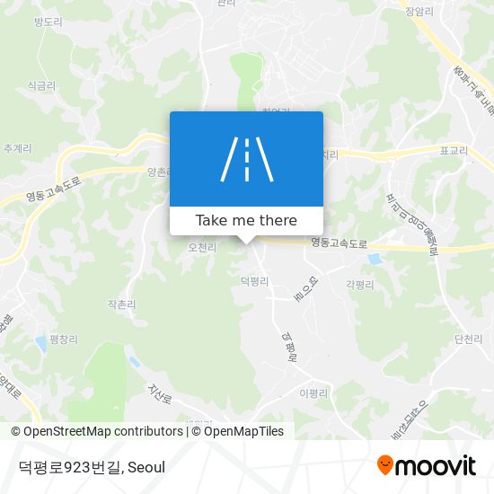 덕평로923번길 map