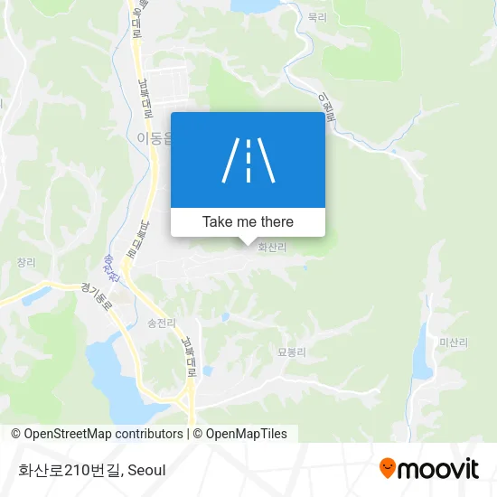 화산로210번길 map