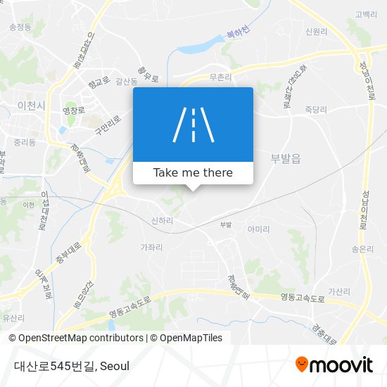 대산로545번길 map