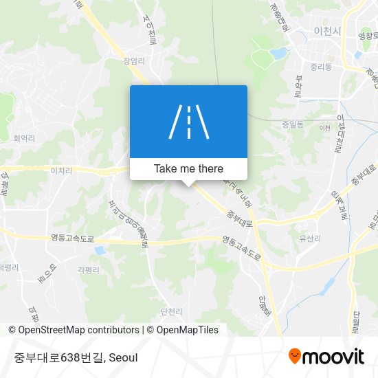 중부대로638번길 map