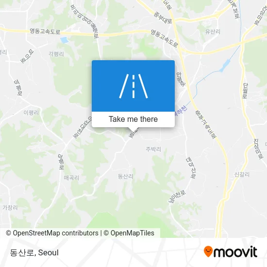 동산로 map