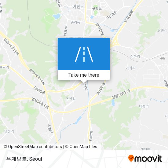 은계보로 map