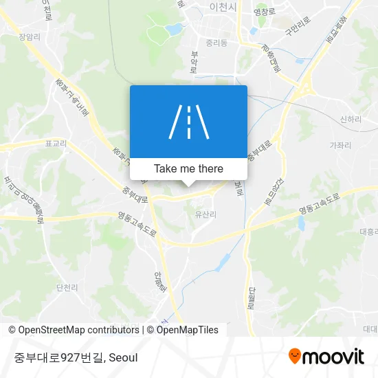 중부대로927번길 map