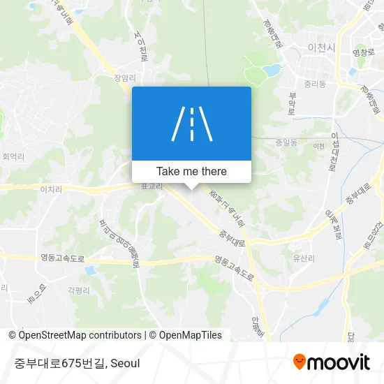 중부대로675번길 map