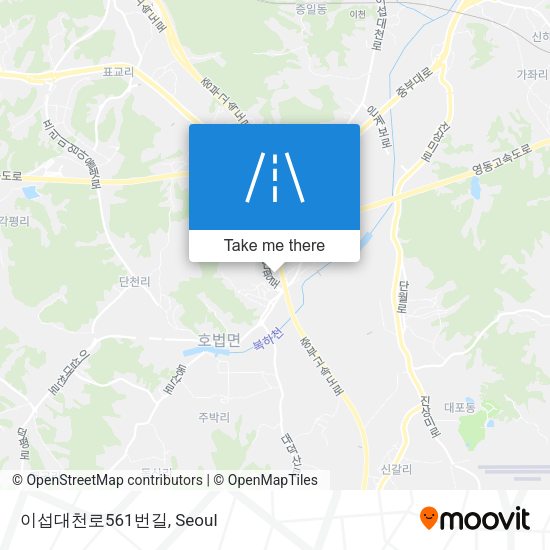 이섭대천로561번길 map