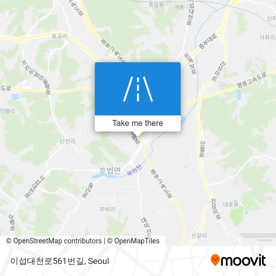 이섭대천로561번길 map