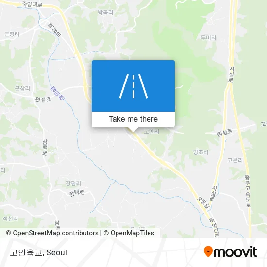 고안육교 map