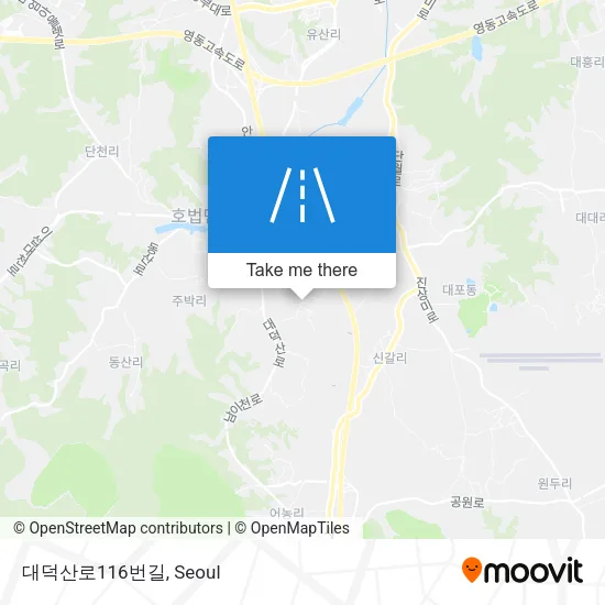 대덕산로116번길 map