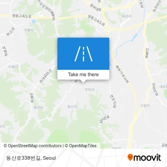 동산로338번길 map