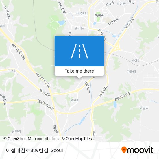 이섭대천로889번길 map