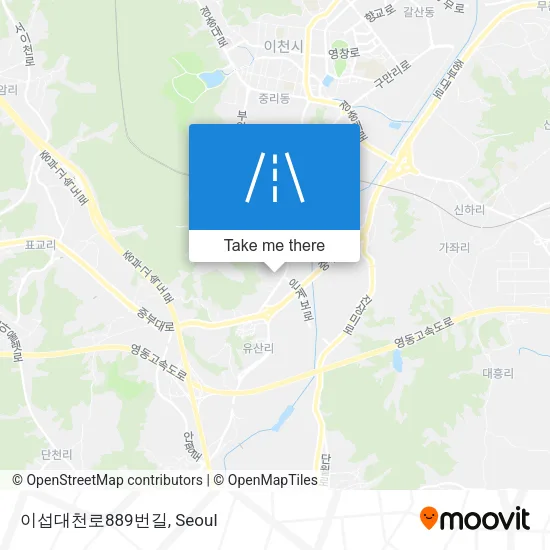 이섭대천로889번길 map