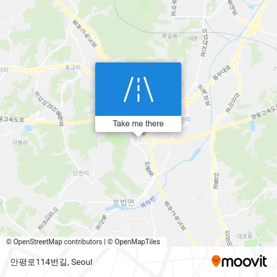 안평로114번길 map