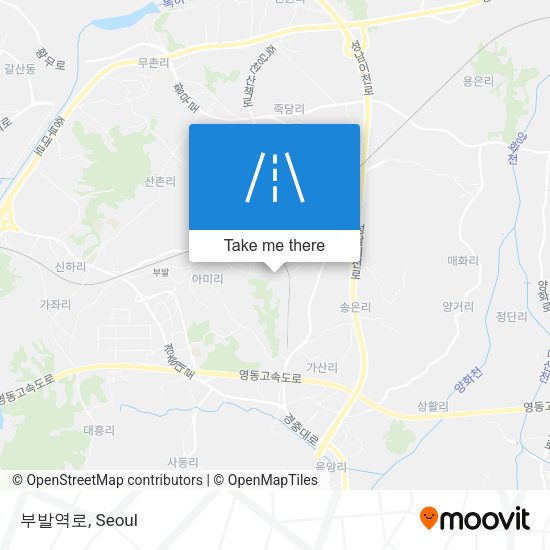 부발역로 map