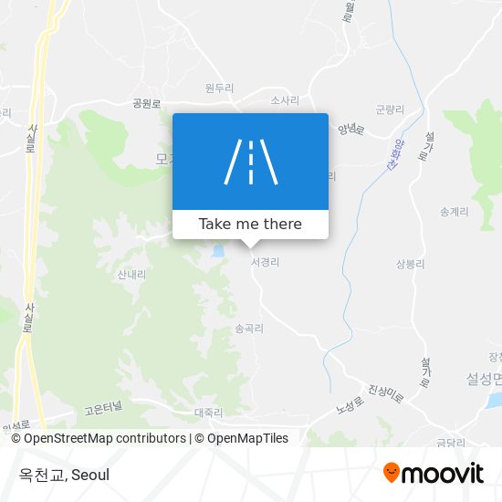 옥천교 map