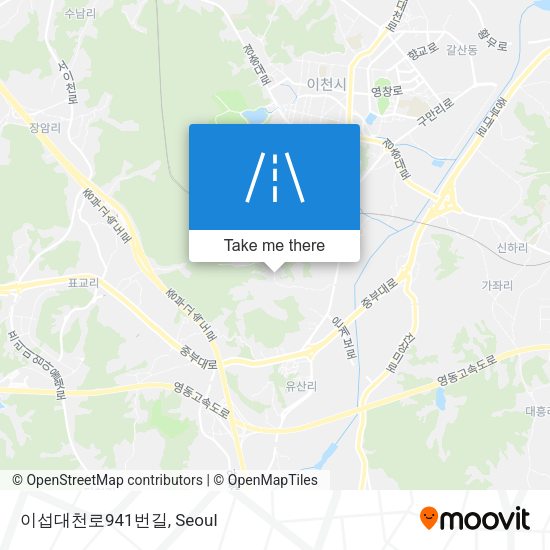 이섭대천로941번길 map