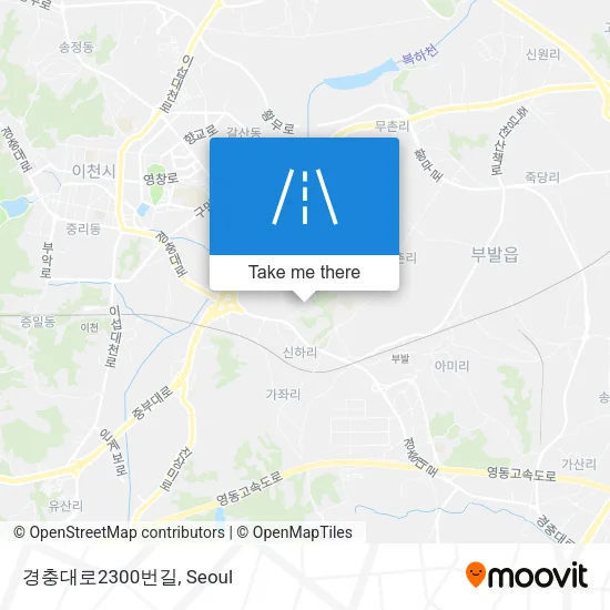 경충대로2300번길 map