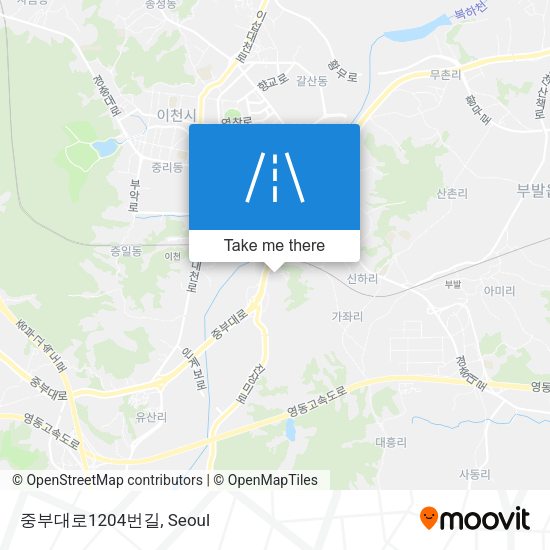 중부대로1204번길 map