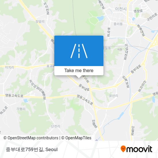 중부대로759번길 map
