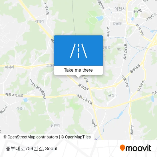 중부대로759번길 map