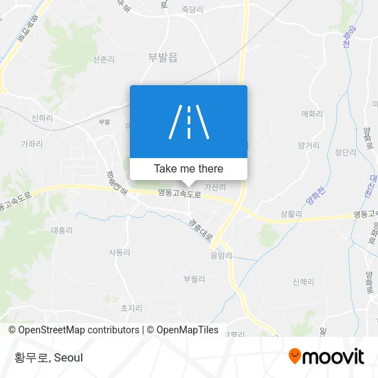 황무로 map