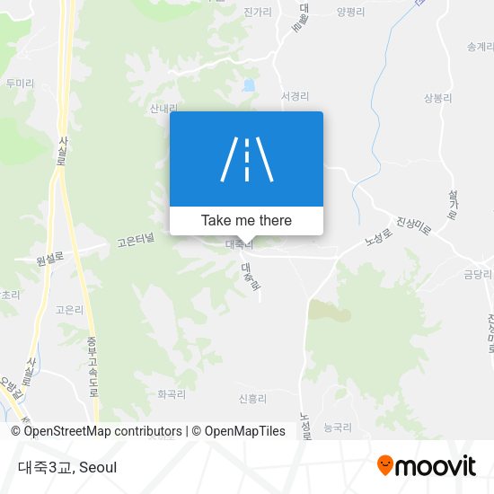대죽3교 map